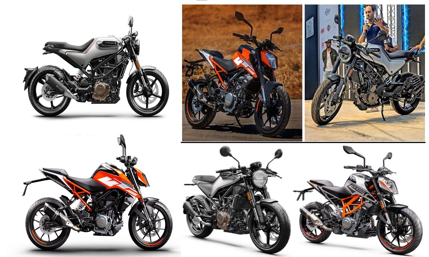 Husqvarna Vitpilen Vs Ktm Duke In Hindi