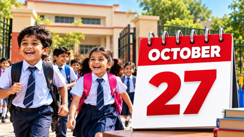 27 October 2026 School Holiday: कल स्कूल बंद रहेंगे या खुलेंगे? जानें राज्यवार अपडेट