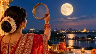 29 October Ko Chand Kitne Baje Nikalega: करवा चौथ पर रीवा, भोपाल, दिल्ली समेत प्रमुख शहरों में चंद्रोदय का समय