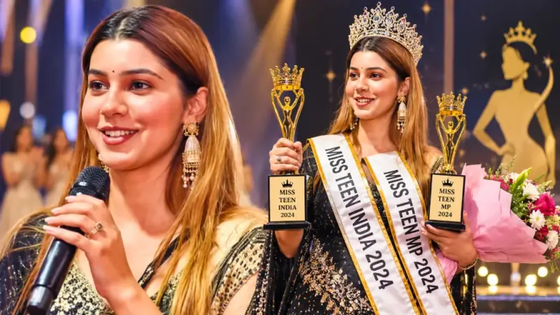 मीनाक्षी सिंह ने जीते दो खिताब: मिस टीन इंडिया और मिस टीन एमपी 2024 में हासिल की सफलता