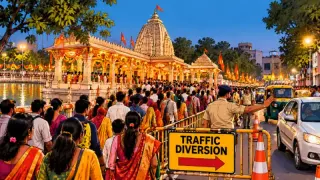 रीवा में नवरात्र: रानी तालाब में जागरण के मद्देनजर डायवर्ट किया गया ट्रैफिक, कुछ स्थानों पर वाहनों की आवाजाही प्रतिबंधित