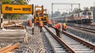रीवा-सतना रेललाइन दोहरीकरण: 500 मीटर पटरी बिछाने का काम बाकी, कब दौड़ेगी ट्रेन