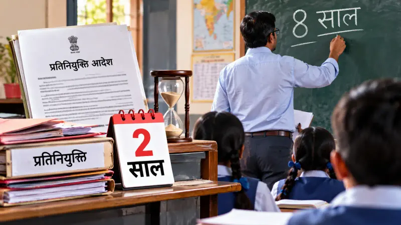 रीवा में शिक्षकों की प्रतिनियुक्ति पर सवाल: 8 साल से जमे शिक्षक, सिर्फ 2 साल के लिए मिला था आदेश