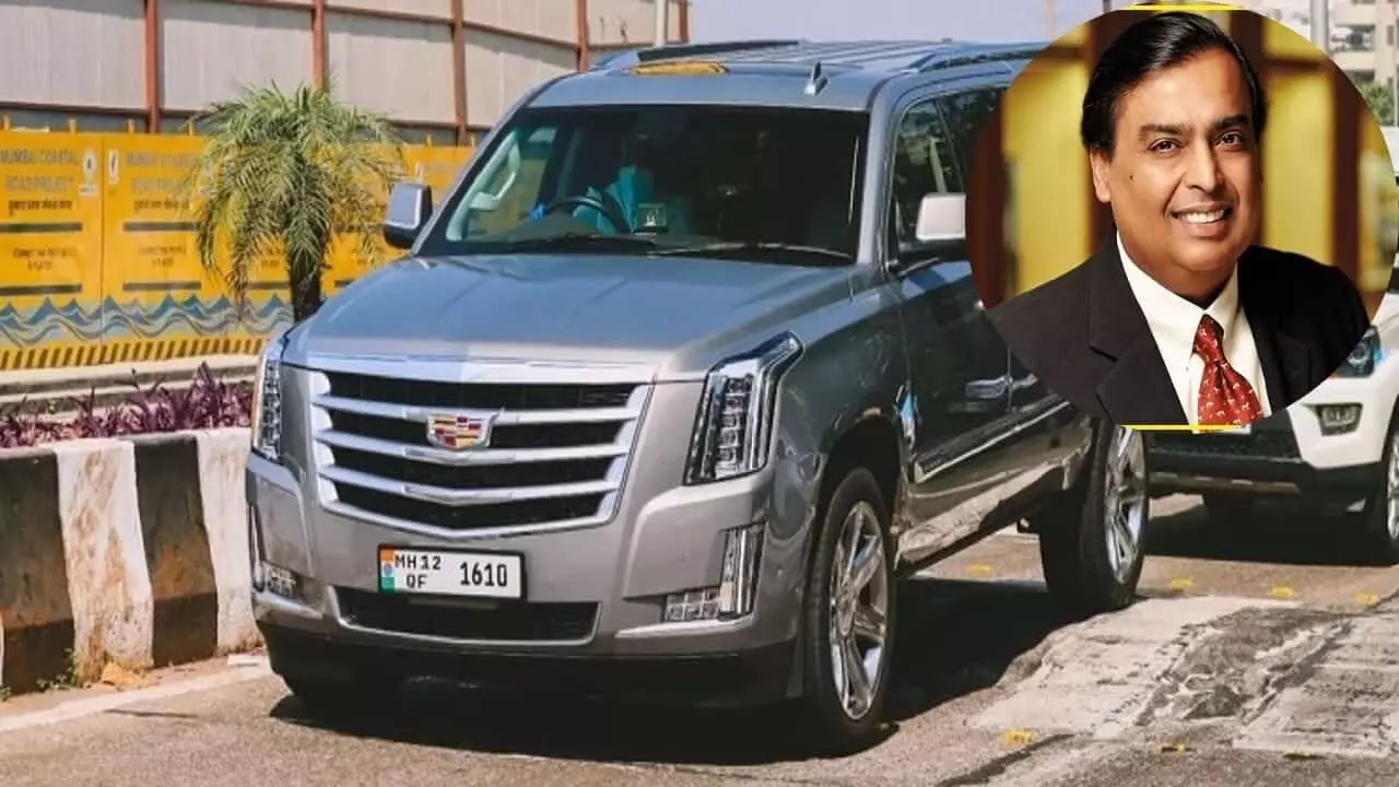 Mukesh Ambani bought Cadillacs Escalade SUV