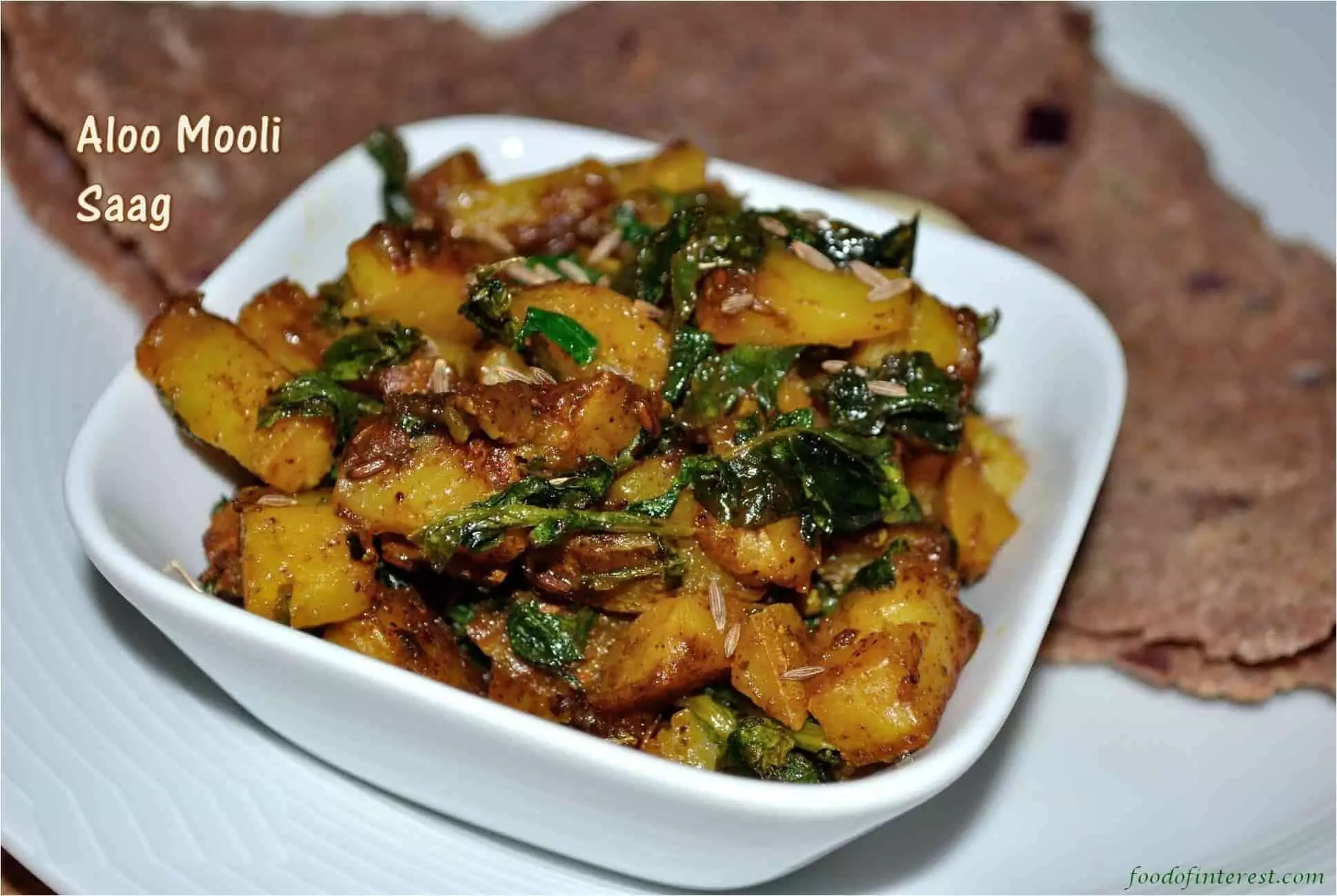 aloo muli saag recipe