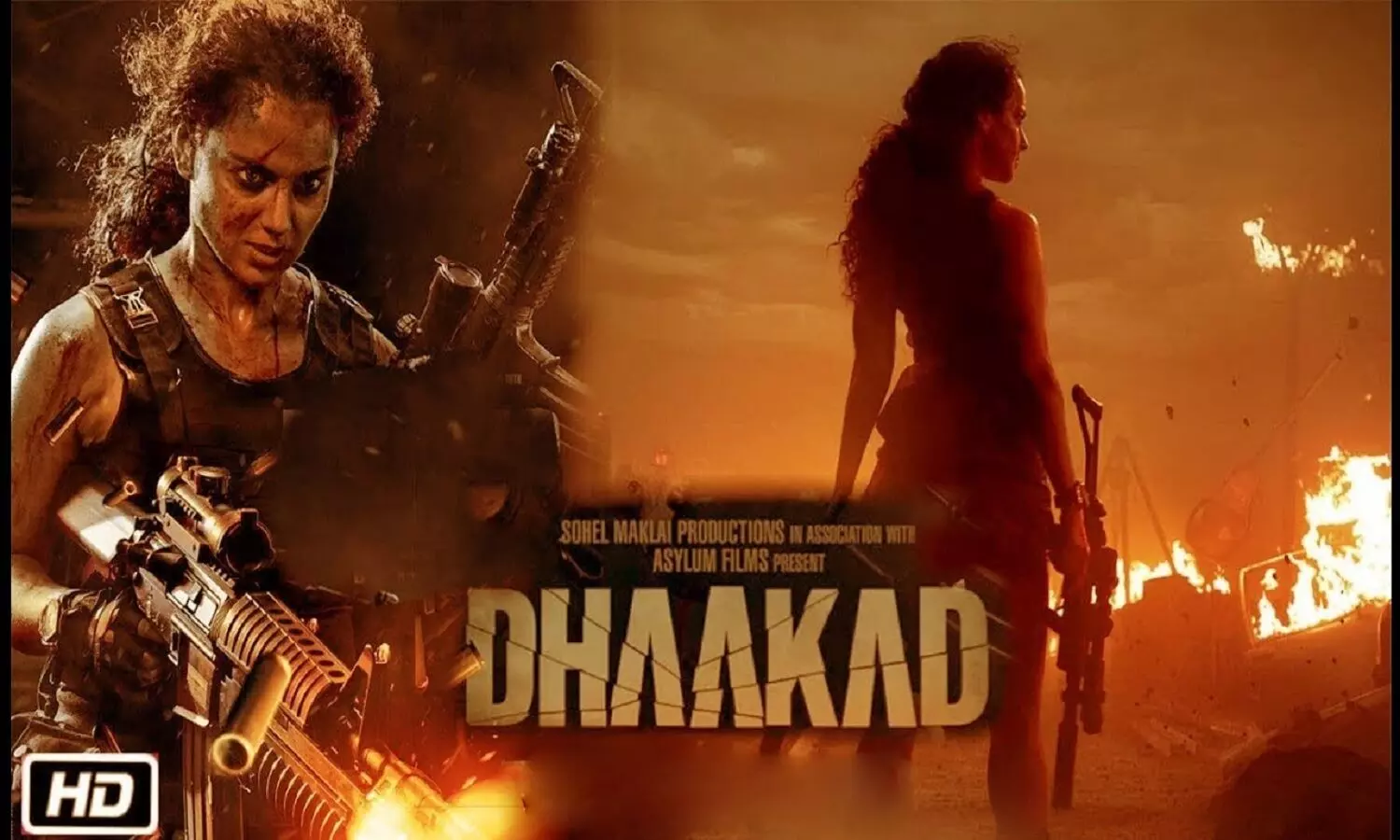 Dhaakad ने 8वें दिन सिर्फ 4420 रुपए की कमाई की और पूरे देश में सिर्फ 20 टिकट बिकीं