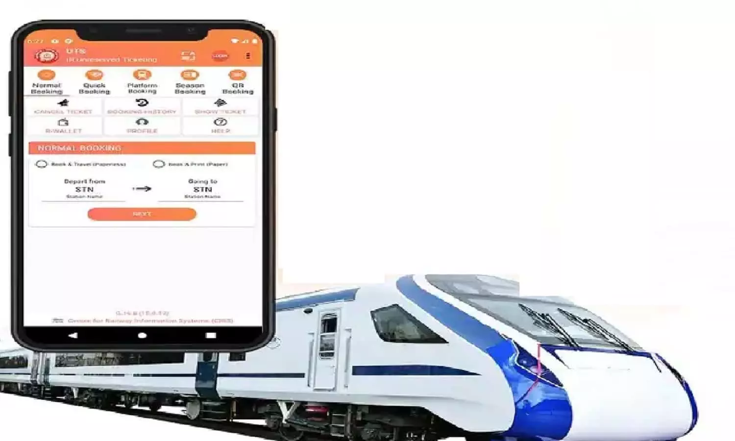 Indian Railway: UTS On Mobile App से करे General Ticket की बुकिंग