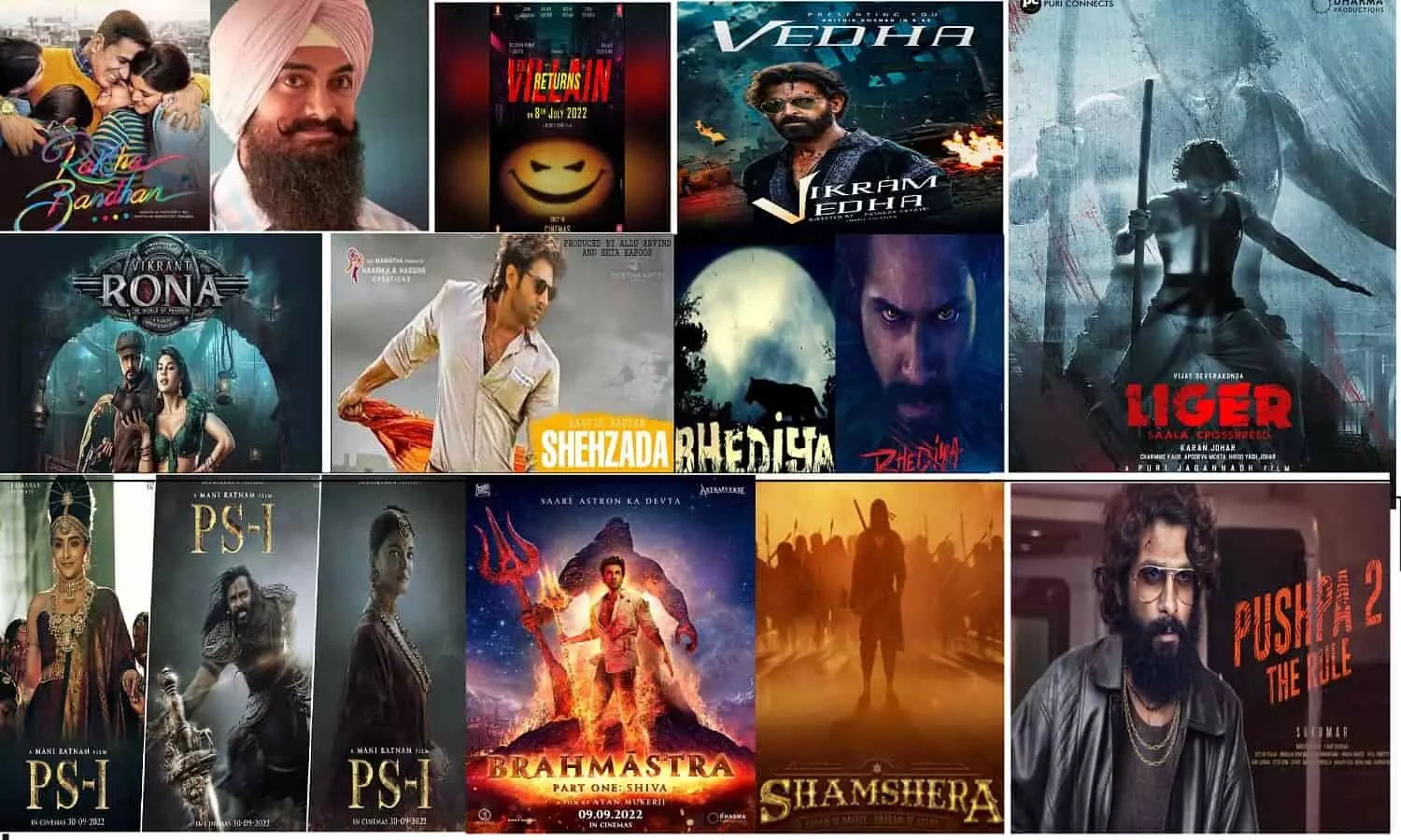 Upcoming Indian Movies 2022: साऊथ और बॉलीवुड की अपकमिंग मूवी लिस्ट 2022 देखकर आप झूम उठेगें