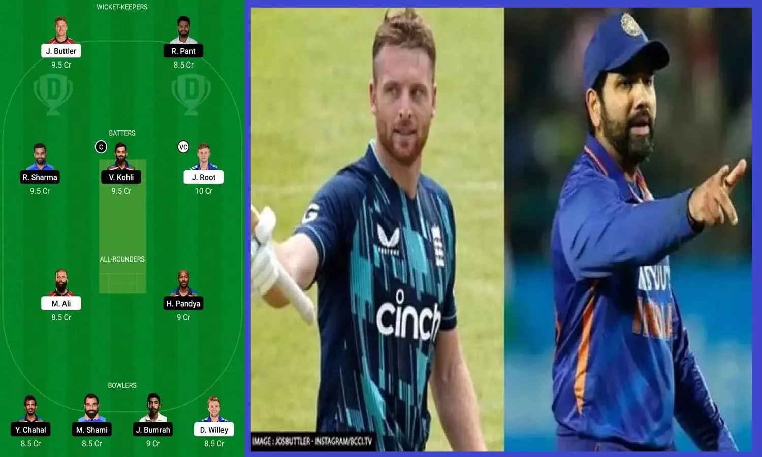 IND Vs ENG Todays Match Playing 11: आज भारत बनाम इंग्लैंड का फ़ाइनल मैच, देखें India Vs England Dream 11 Team