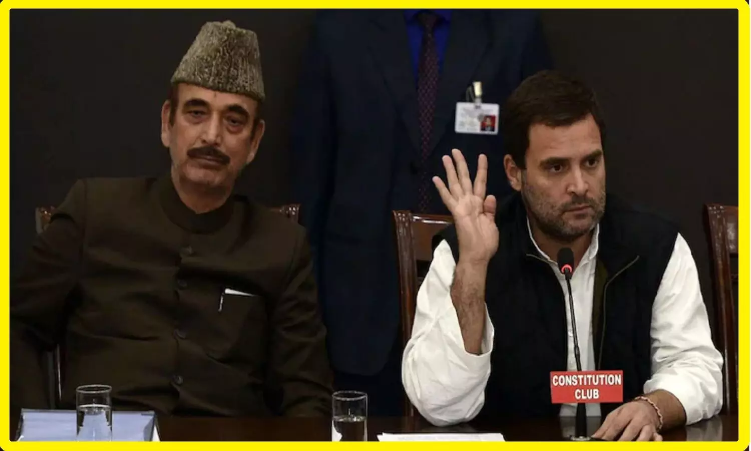 Ghulam Nabi Azad Resignation Letter: ग़ुलाम नबी आज़ाद का पत्र पढ़कर सोनिया और राहुल गांधी तिलमिला गए होंगे