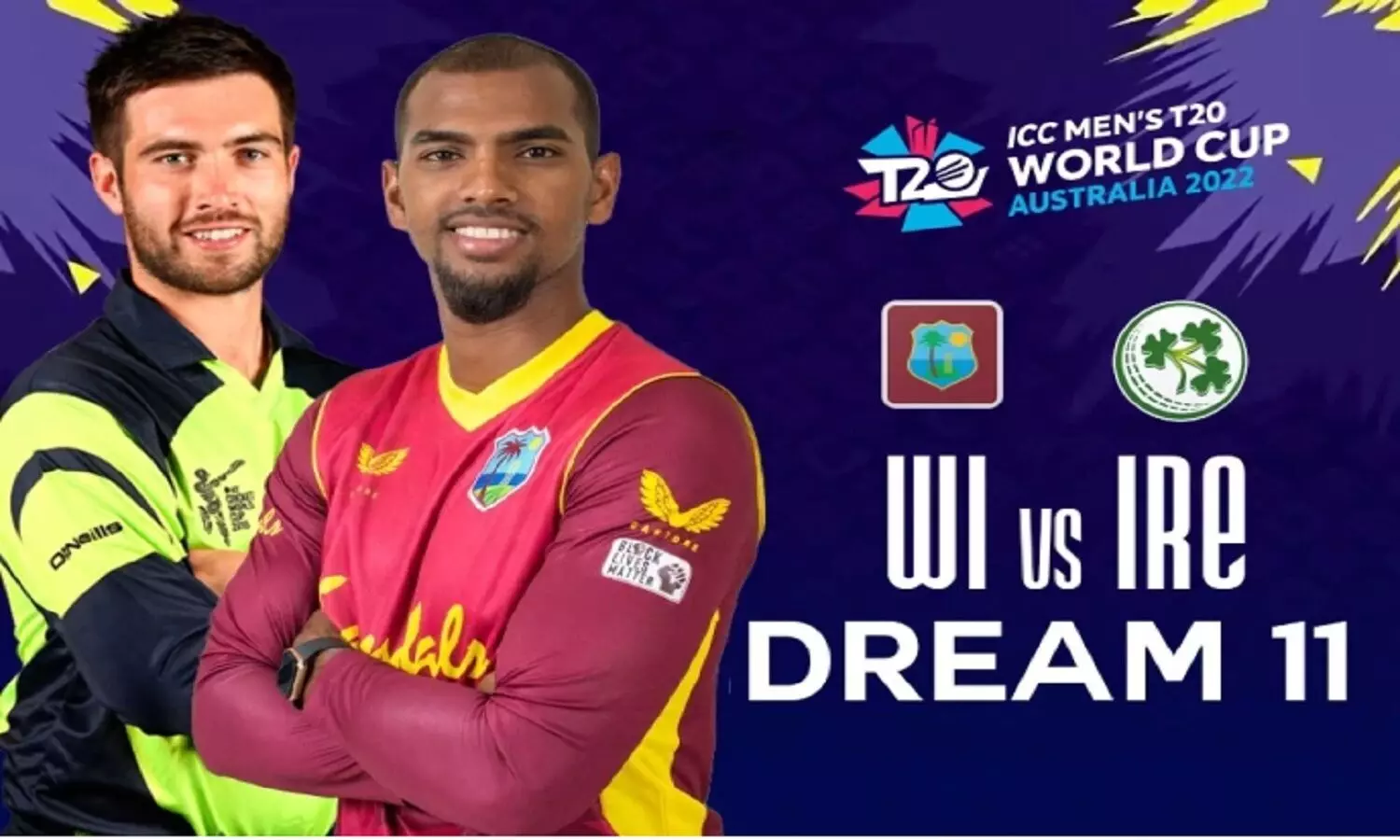 WI Vs IRE Playing 11: T20 WC का 11वां मैच वेस्ट इंडीज Vs आयरलैंड, जानें प्लेइंग 11