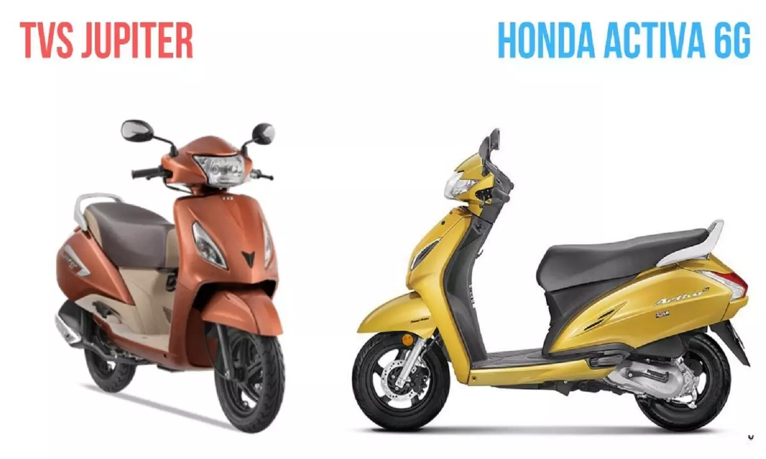 TVS Jupiter vs Honda Activa 6G दोनों में से कौन सी स्कूटर बेस्ट है? जानें