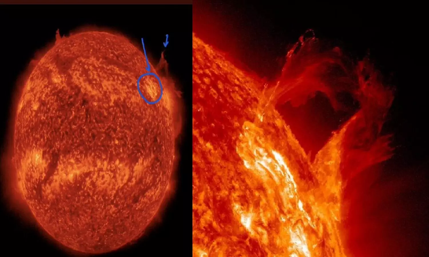 सूर्य का एक हिस्सा टूटकर अलग हो गया! NASA ने शेयर किया वीडियो, धरती पर हो सकता है बुरा प्रभाव