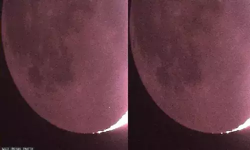 Japanese astronomer captured meteorite crashing into the Moon