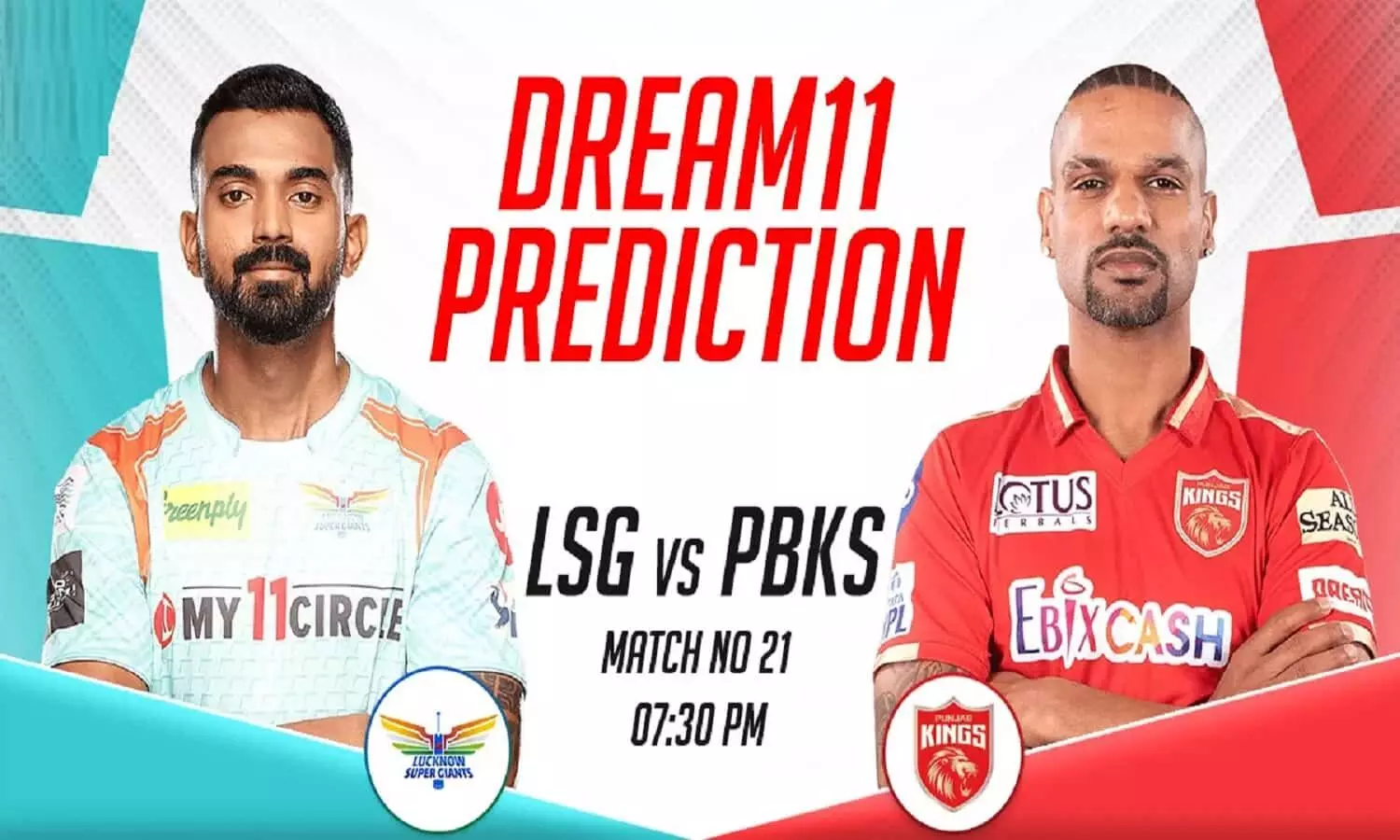 LSG Vs PBKS Dream11 Prediction: लखनऊ बनाम पंजाब किंग्स मैच के लिए फैंटेसी क्रिकेट टिप्स