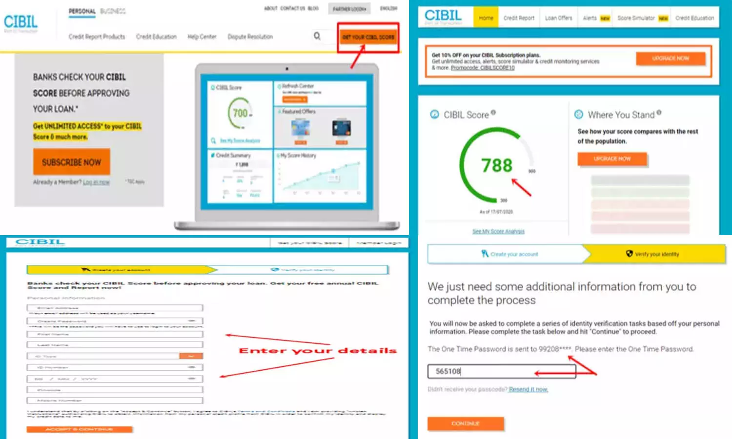 Cibil Score Free Me Kaise Check Kare: सिबिल स्कोर फ्री में कैसे चेक करे?