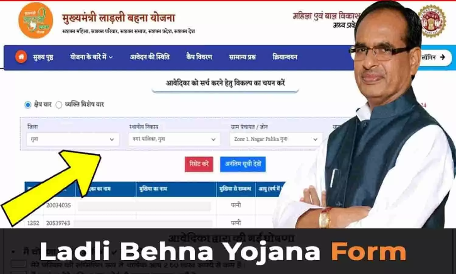 Ladli Bahna Yojana New Rules