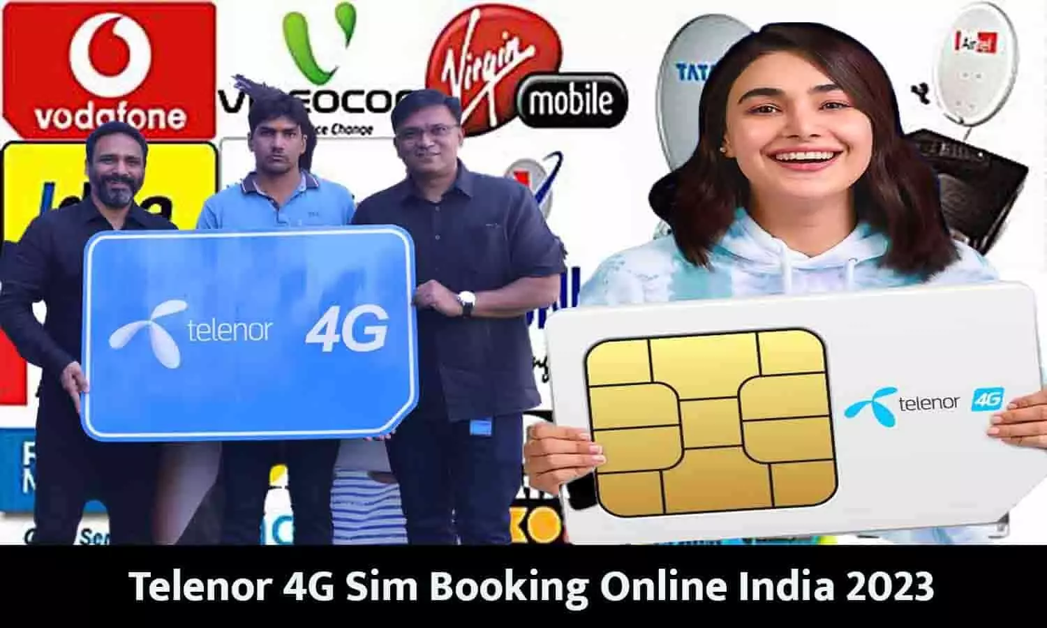 Telenor 4G Sim Online Booking