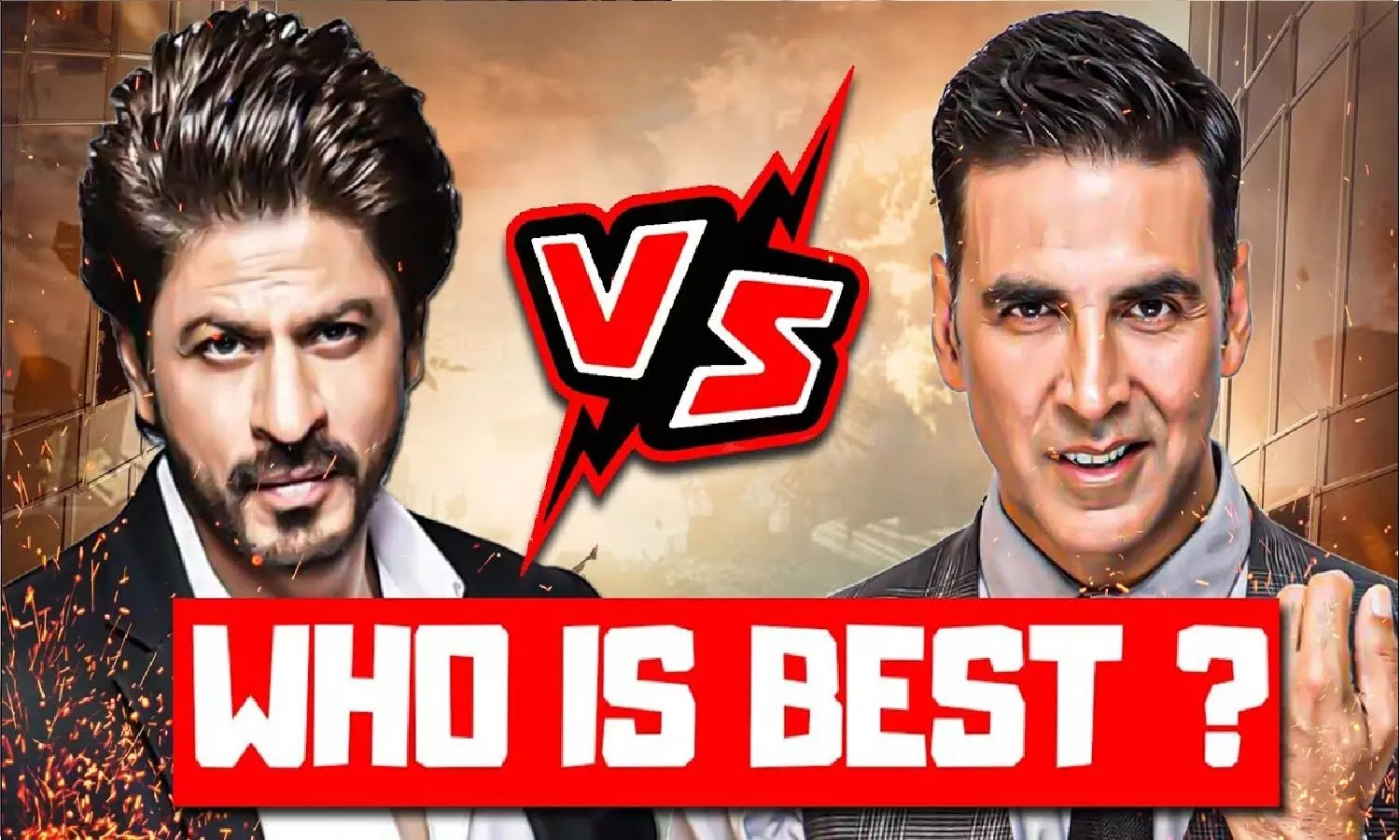 Shahrukh Khan Vs Akshay Kumar कौन है Bollywood का असली Superstar?