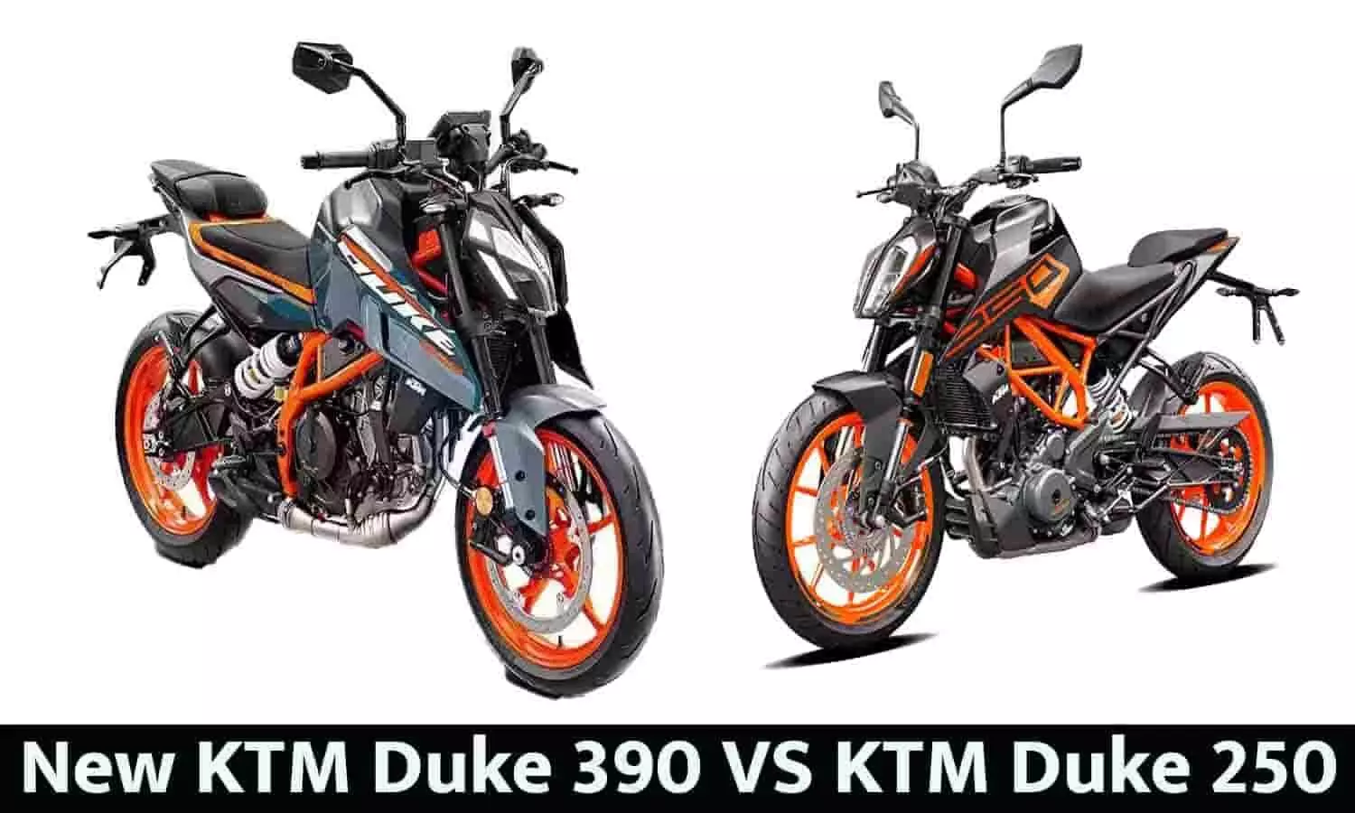 New KTM Duke 390 VS KTM Duke 250