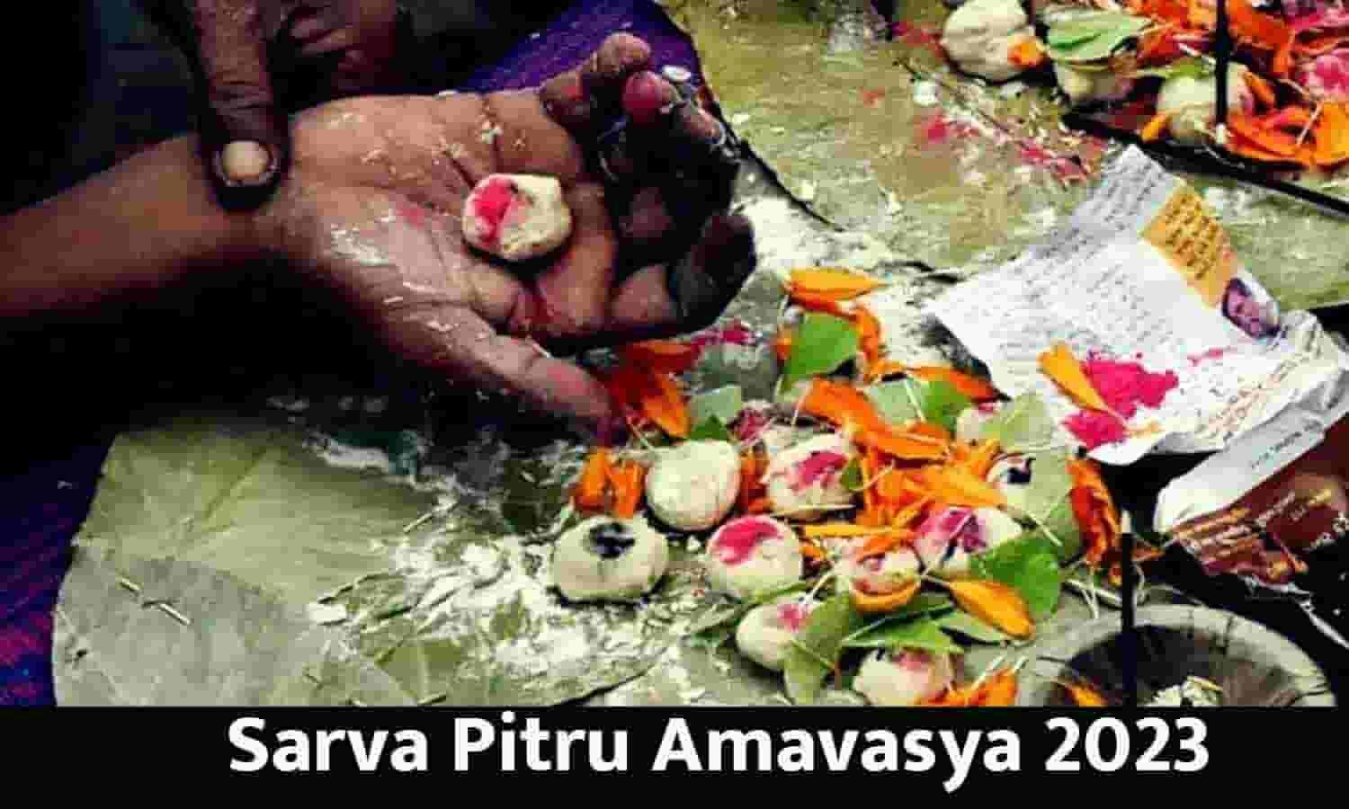 Sarva Pitru Amavasya 2023 Date And Timings In India पितरो को खुश करने