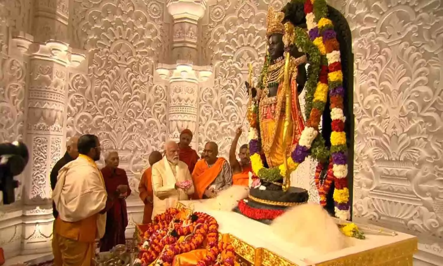 Ram Mandir Pran Pratishtha LIVE: रामलला की दिव्य प्राण प्रतिष्ठा सम्पन्न