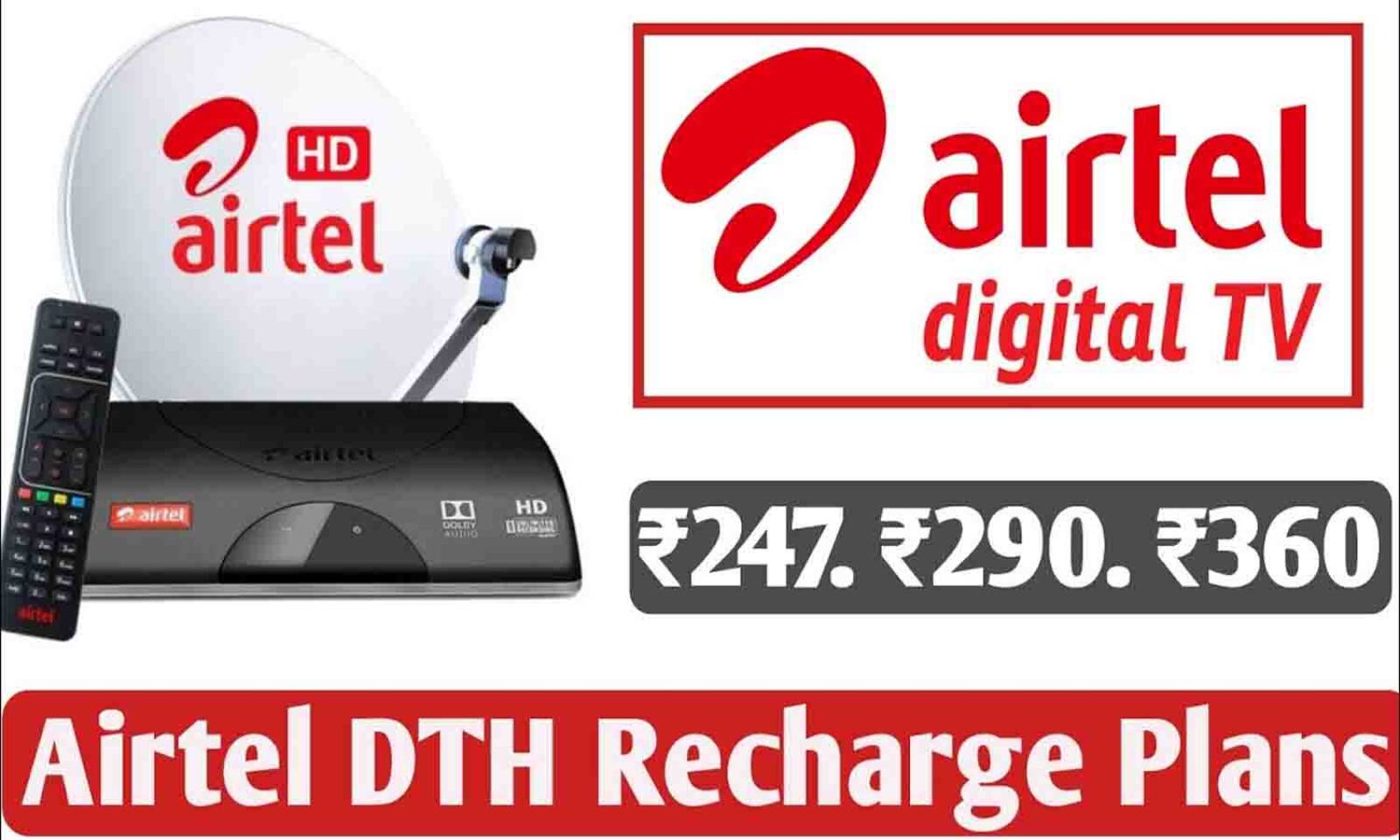 Airtel DTH Digital TV New Connection Call 9849069990