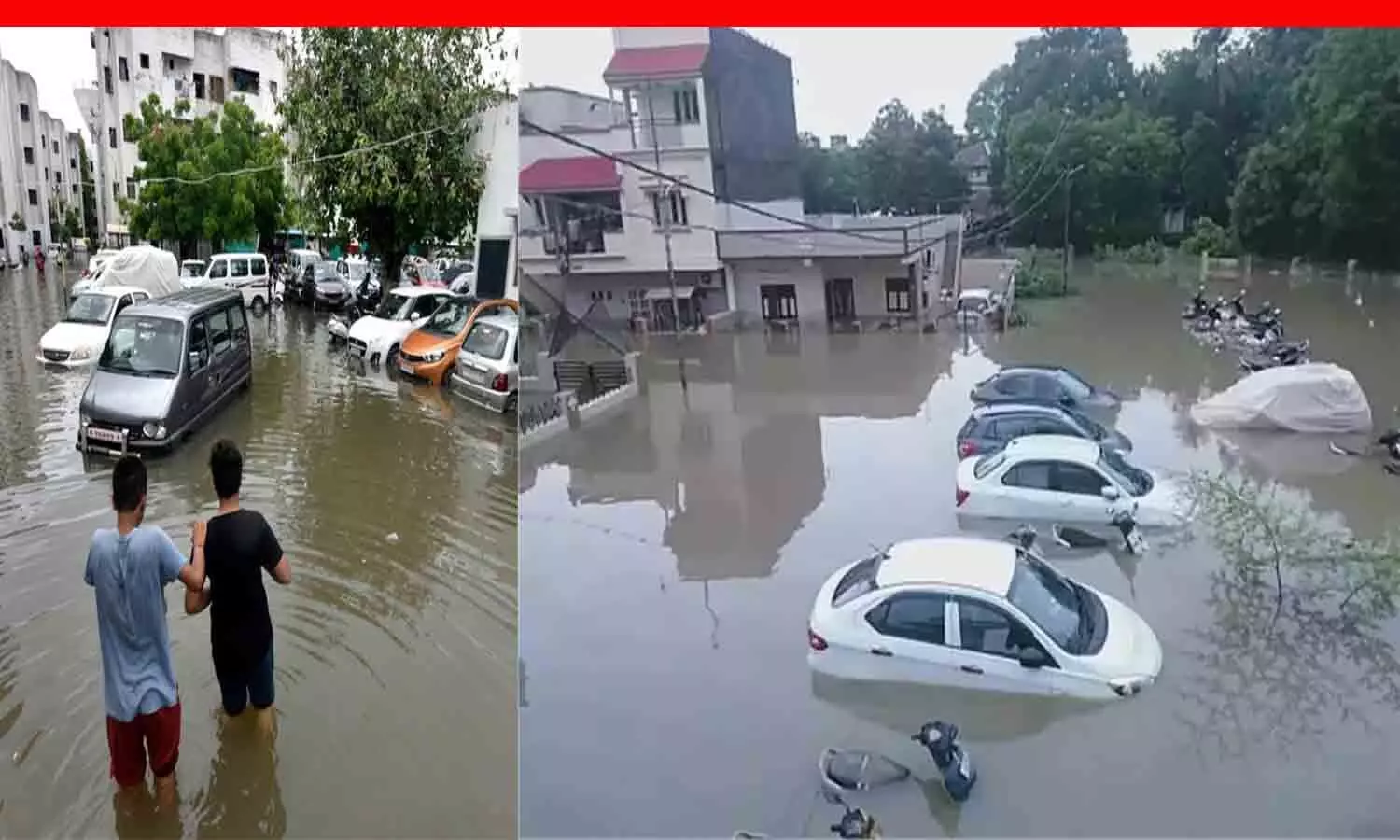 Devastation due to heavy rains in Gujarat