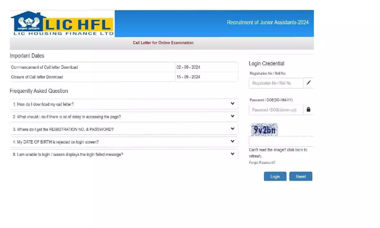 LIC HFL Admit Card 2024: lichousing.com पर जारी हुआ जूनियर असिस्टेंट एडमिट कार्ड, फटाफट जाने EXAM Date सहित पूरी Details....