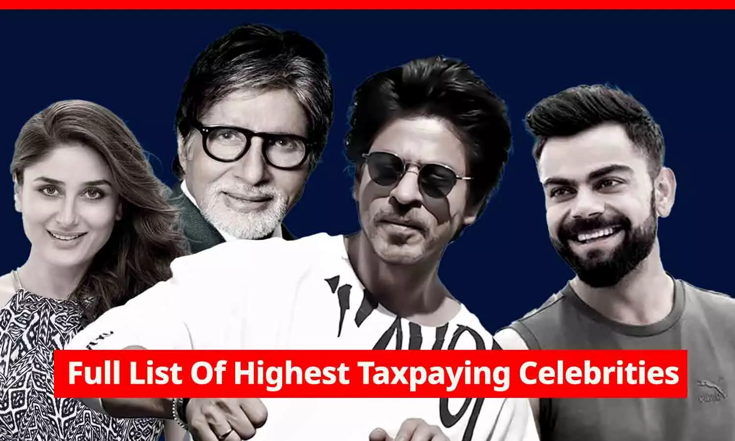 Top 20 Tax Paying Celebs: शाहरुख खान सबसे ज्यादा टैक्स देने वाले सेलेब, अक्षय को जगह नहीं; देखें सबसे ज्यादा इनकम टैक्स भरने वाले सेलिब्रिटीज की लिस्ट