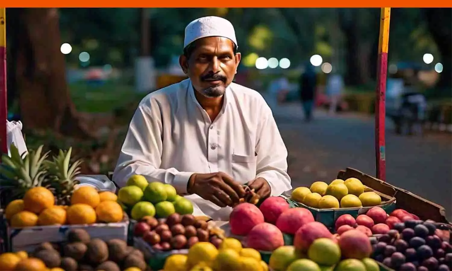 Disgusting act of a fruit seller in Thane, Maharashtra