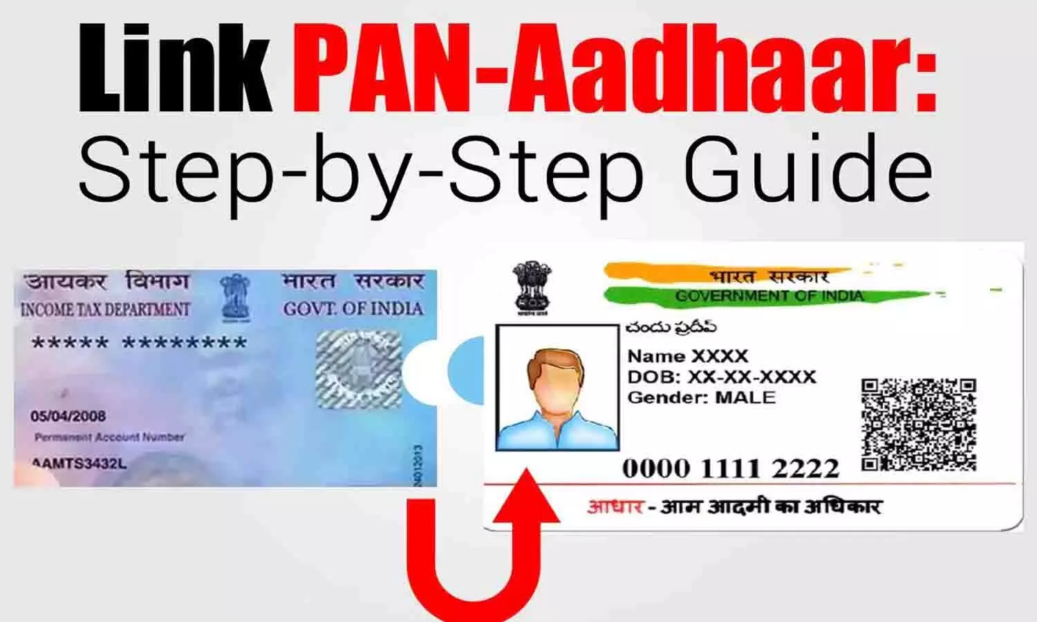 Pan Card Ko Aadhar Card Se Kaise Link Kare [2024]