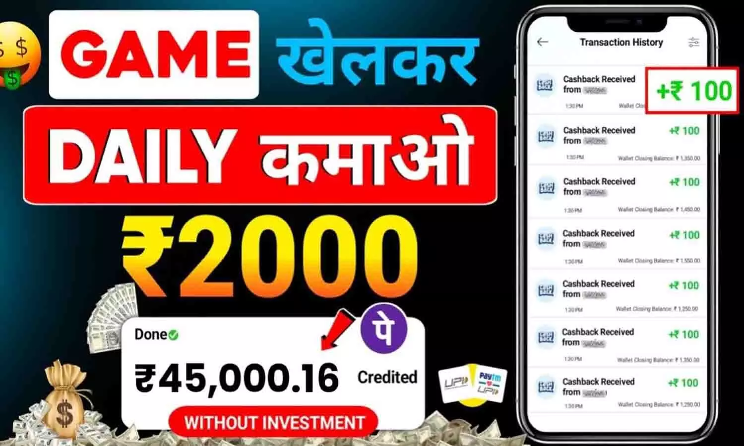 VWS Online Earning App 2025:  VWS Online Earning App से कमाए 2 मिनट में ₹20000 से लेकर ₹50000